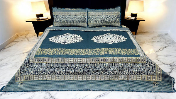 Lazer Motive Printed Bed Set (AR - 112)