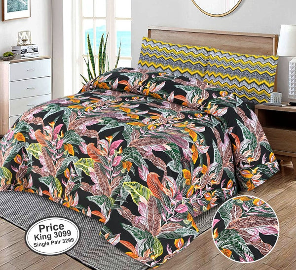 Cotton Print Bed sheet  (AR - 73)