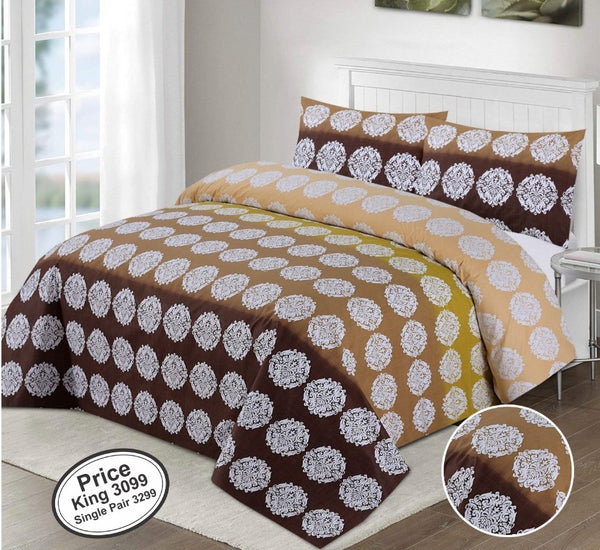 Cotton Print Bed sheet  (AR - 76)