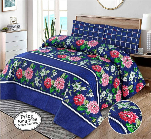 Cotton Print Bed sheet  (AR - 78)