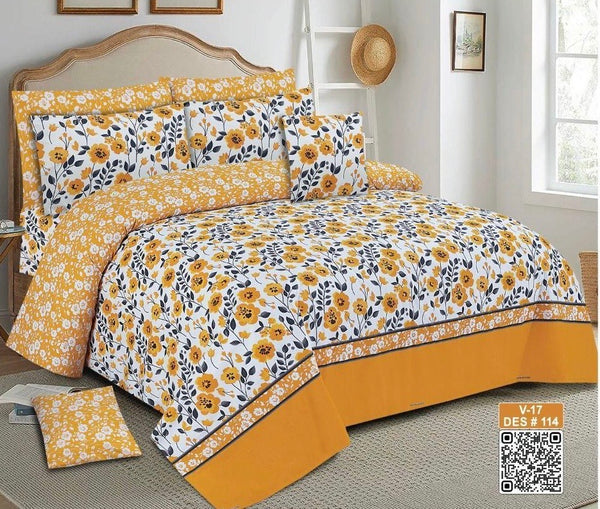 Cotton Printed Bedsheets (AR-460)