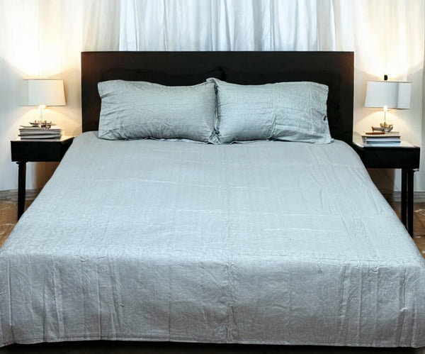 Cotton Satin Bed sheet King Size (AR - 89)