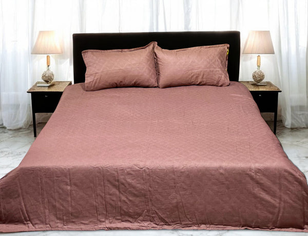 Cotton Satin Bed sheet King Size (AR - 90)