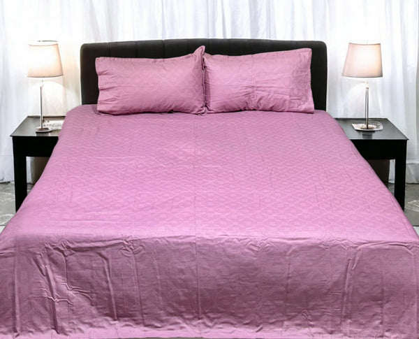 Cotton Satin Bed sheet King Size (AR - 92)