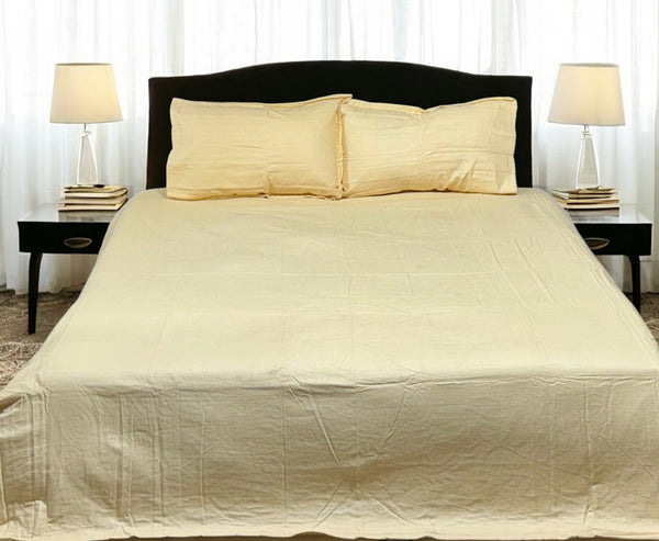 Cotton Satin Bed sheet King Size (AR - 93)