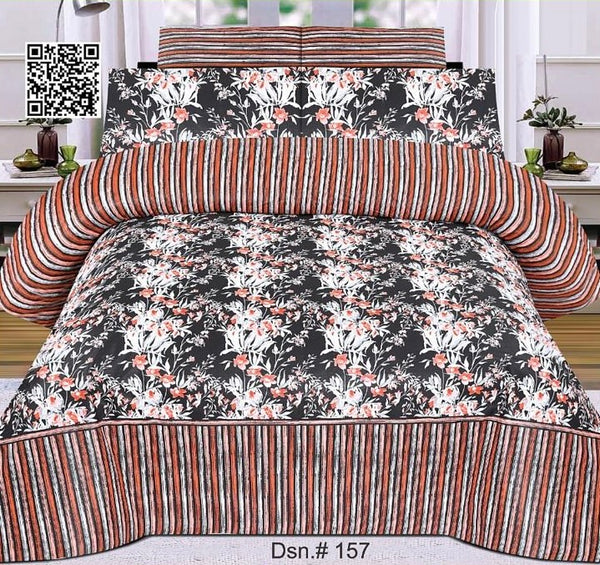 Cotton Printed Bedsheets (AR-444)