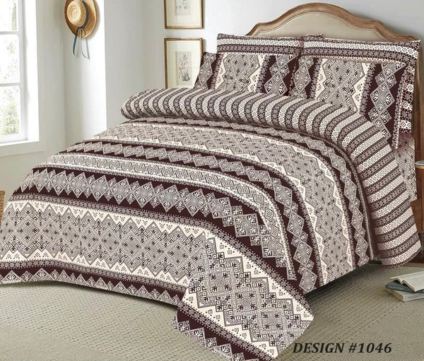 Cotton Printed Bedsheets (AR-454)